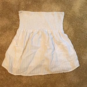 Xhileration White Halter Top